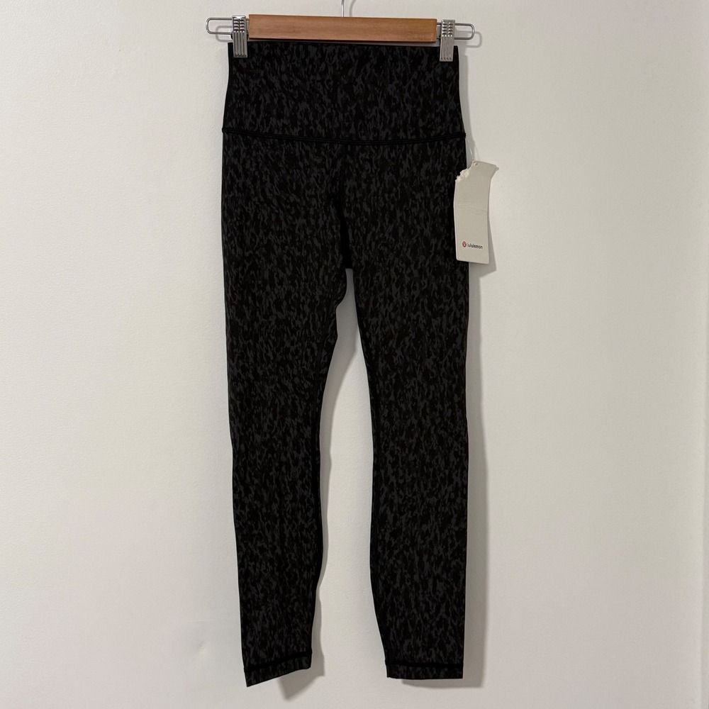 Lululemon Wunder Under Tight 25" Women 4 Le Tigre Camo High Rise Leggings NWT